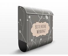 Cassetta postale design no.JS319 No Ads Please I 39x46x13cm, Größe:46cm x 39cm