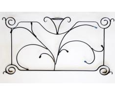 Recinto da giardino Design "Dekor" Componente-recinto 90 cm Recinto Metallo ferro battuto paletti-recinto