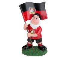 Trade Con - Nano da giardino con bandiera del Bayer 04 Leverkusen