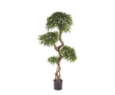 Pianta artificiale Podocarpus, altezza 160cm - 5760 foglie