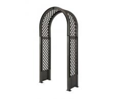 KHW 37905 - Arco da giardino con picchetti per rosai, colore: Antracite