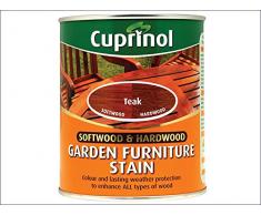Cuprinol - Mordente per mobili da giardino in legno duro e dolce, 750 ml
