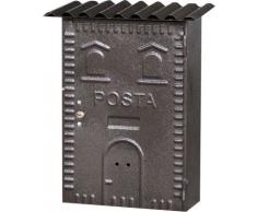 Cassetta Postale mod. 83 in Ferro Battuto per Esterni 22x7x35H cm col. Bronzo