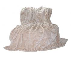 Pelliccia Coperta, Coperta di Alta Qualità,, Poliestere, Cashmere, 180 x 220 cm