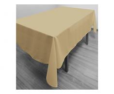 Tovaglia antimacchia rettangolare 140 x 240 cm ALIX corda