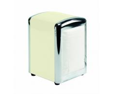 Contento James - Porta tovaglioli in metallo, 9,8 cm, colori assortiti beige