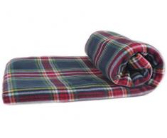 Betz Coperta in pile di lusso Quadro, misure: 150 x 200 cm, qualità: 220 g/m² colore blu