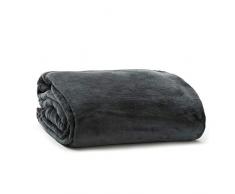 Pink Papaya Snug Me Supersoft - morbidissimo e fantastico plaid extra grande, effetto cashmere; 200 x 150 cm; 280g/m² Fleece; Colore: antracite