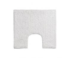 Premier Housewares 1605306 Set di Tappetino da Bagno in Cotone, Bianco