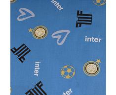 Tessuto Stoffa a metro F. C. Inter ufficiale altezza 280 cm M642