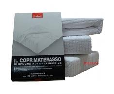 Coprimaterasso Gabel 2 Posti Matrimoniale Spugna Iperstensibile 175x200+27