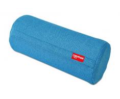 ROOMOX Noodle Cuscino, Tela, Verde Acqua, 42x18x18 cm