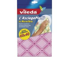 Vileda 141293 L'Asciugapiatti, 100 % in Microfibra