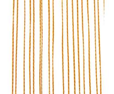 Wohntraum 1001 F05 - Tendina divisoria, 100 x 200 cm, colore: Arancione