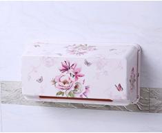 Muro di aspirazione del Wall Paper Asciughino Box non - Stick Incolla Sucker igienica tovagliolo di carta Box toilette scatole di carta ( colore : #1 )