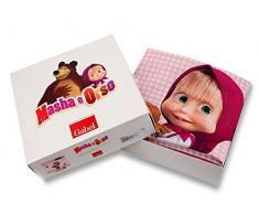 Completo lenzuolo UNA PIAZZA GABEL Masha e Orso - Articolo DOLLS rosa chiaro