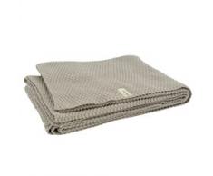Little Naturals 516-522-64944 - Coperta lavorata a maglia, 100 x 150 cm, motivo Drops, colore: Beige