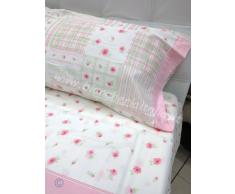 Lenzuolo flanella SCIROCCO 12392 ROSA matrimoniale caldo cotone