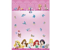 Procos 82648 - Tovaglia Plastica Disney Princess & Animals (120 x 180 cm), Rosa