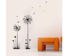 Ecloud Shop WALL STICKER CARTA DA PARATI ADESIVI MURALI DECAL NERI