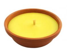 Fiaccola/Candela profumata all'aroma di Citronella diametro 15cm