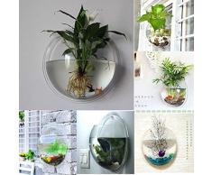 FreshGadgetz Interno / esterno pianta in vaso da parete in plastica rara moderna
