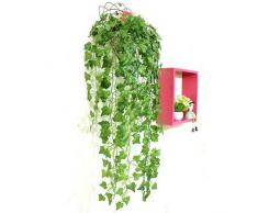SODIAL(R) Pianta Artificiale Foglie Edera Cadente per Arredo Casa Matrimonio