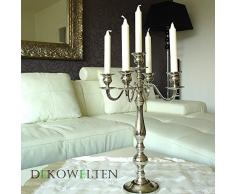 Candela candeliere 50 cm, 5 luci, candelabro Big di decorazione mondi