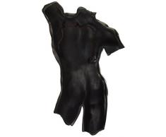Design Toscano WU75333 decrittazione anatomia maschile il torso nudo scultura a parete