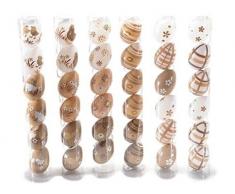 IDEA DECORAZIONI PASQUALI, UOVA DECORATIVE 36 , OVETTI PASQUALIDIPINTI A MANO , UOVA PASQUALI , DECORAZIONI PASQUALI , OVETTI DA APPENDERE