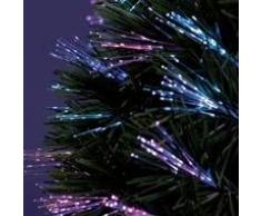 ALBERI ALBERO DI NATALE FIBRE OTTICHE CM.120 LUCI MULTICOLOR