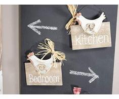 IDEA DECORAZIONI PASQUALI, UOVA DECORATIVE TRE, INSEGNE IL LEGNO DIPINTE ,ADDOBBI IN LEGNO ANTICATO, IDEE REGALO PER PASQUA, DECORAZIONI COUNTRY CHIC