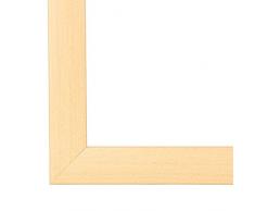 Cornice, Cornici dei quadri, portafoto OLIMP, 40x100 cm o 100x40 cm in FAGGIO, normale vetro artificiale (A-Pet), senza antiriflesso cornice in MDF rivestiti di un foglio decorativo, 35 mm di larghezza