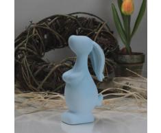 Oster coniglietto coniglio Pasqua Oster nido decorazione tavolo decorazione azzurro pastello 14,5 cm