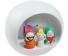 A di Alessi - AMGI10 - Presepe Gruppo in porcellana. Decorato a mano.