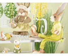 IDEA DECORAZIONI PASQUALI, UOVA DECORATIVE CONIGLIO DI PASQUA, ADDOBBI PASQUALI, IDEE REGALO PER PASQUA