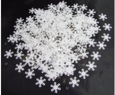 WDL - Coriandoli per decorazioni natalizie a forma di fiocchi di neve
