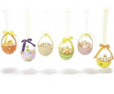 IDEA DECORAZIONI PASQUALI, UOVA DECORATIVE 6, UOVA PASQUA DECORATA DA APPENDERE, UOVA PASQUALI , DECORAZIONI PASQUALI