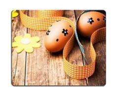 Luxlady Gaming Mousepad foto ID: 26072592 fondo in legno, decorazioni pasquali