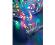 Galvas 13242 Luci Natalizie, LED, Confezione 100, Esterno, Colori Assortiti, 13,5 m
