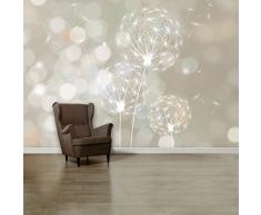CARTA DA PARATI FOTO 'Blown Dandelion 107' 366 x 254cm fiore soffione giardino - fotomurali - poster gigante - inclusivo pasta polvere di colla NUOVA XXL