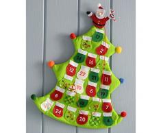 Wer Natale - 40 cm, calendario dellavvento, DISEGNO o verde albero di Natale