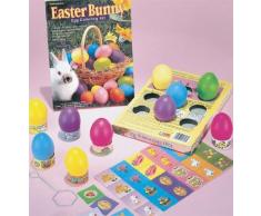 Ovetti di Pasqua Colorati - 5 Varianti - Coniglietto di Pasqua