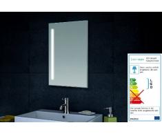 LUX Aqua Design specchio da parete specchio da bagno LED illuminazione con 420 lumen MT60 – 40
