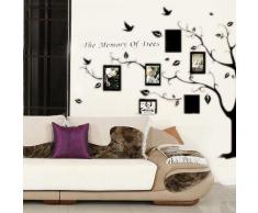 Ecloud Shop WALL STICKER CARTA DA PARATI MURALI DECAL ALBERI NEGOZI