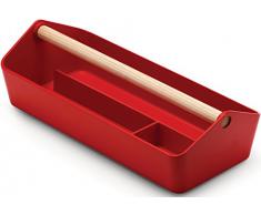 Alessi BG01 R Cargo Box Contenitore Multiuso, Rosso