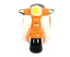 FreshGadgetz 1 Set di Adorabile Salvadanaio Arrotondato con Disegno di uno Scooter Retrò per Riporre le Monete