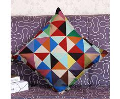 Malloom® Coussin Géométrique Coloré Couvre Coussins Oreillers Décoratifs Décor à La Maison