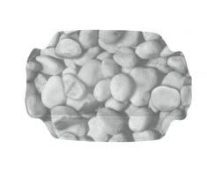 Kleine Wolke 4387189008 Coussin pour baignoire Stepstone Gris 32 x 22 cm