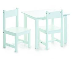 Zeller 2056788 Table pour Enfant Blanc 30 x 30 x 10 cm
